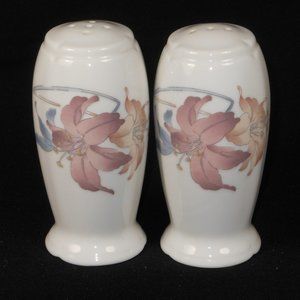 Salt & pepper shakers set. Anatole Japan fine porcelain